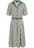 Collectif Gloria Berry Bush 40's Kleid Multi