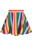 Collectif Rainbow Stripes 60's Bikini Höschen Rock Multi