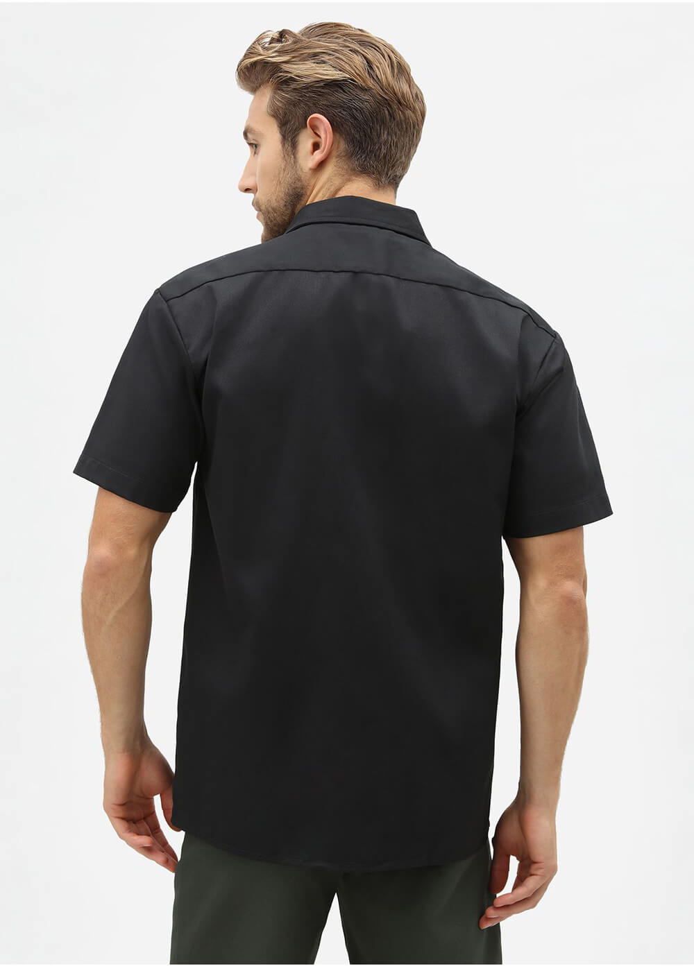 Dickies Herren Short Sleeve Work Shirt Schwarz –