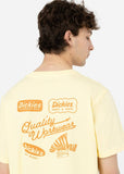 Dickies Herren Fircrest T-Shirt Pale Banana Gelb