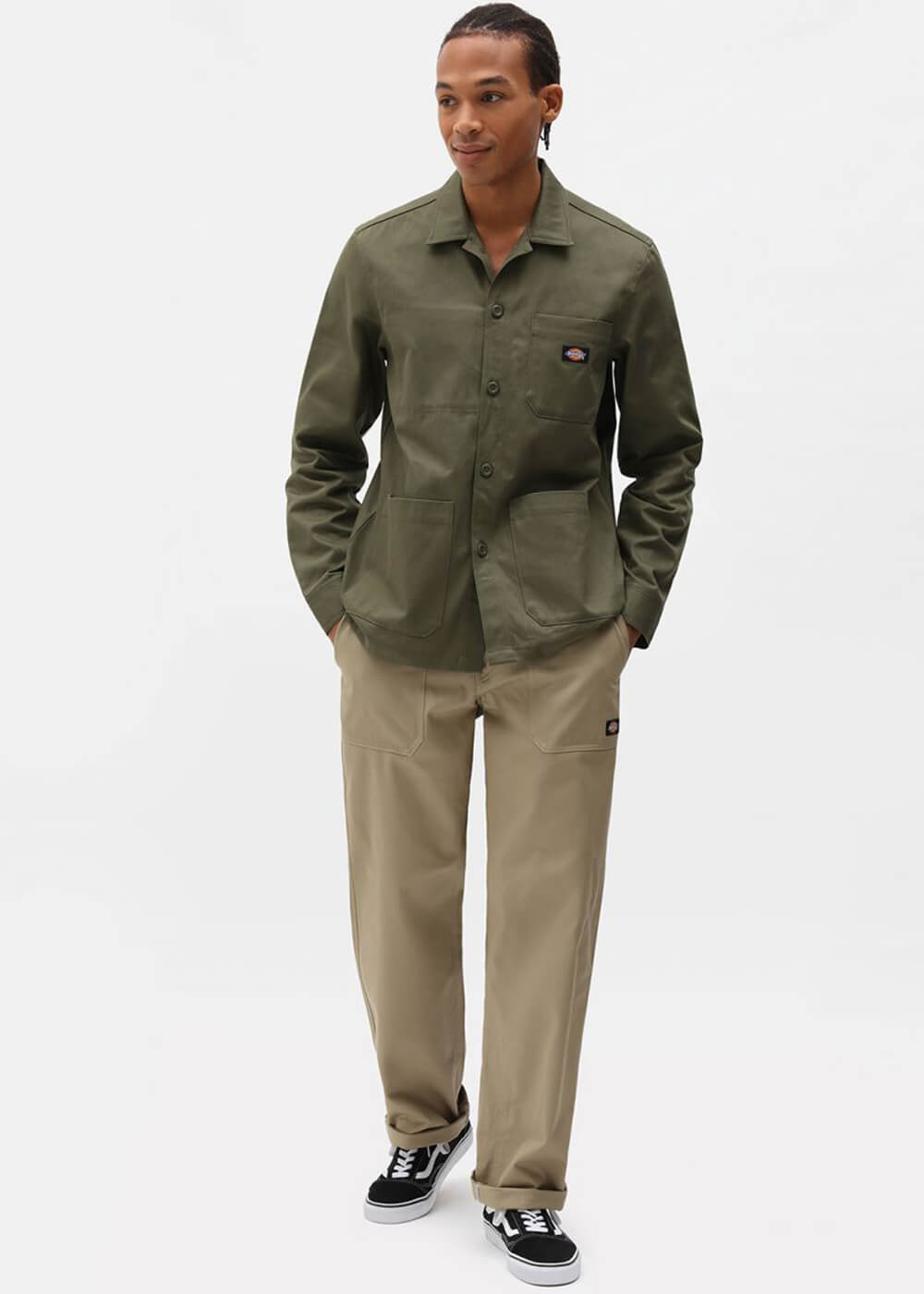 Herren Shirt – Militärgrün Funkley Dickies