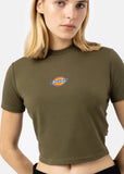 Dickies Dames Maple Valley T-Shirt Militärgrün