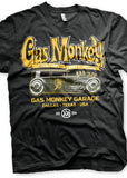 Gas Monkey Garage Herren Hot Rod T-Shirt Schwarz