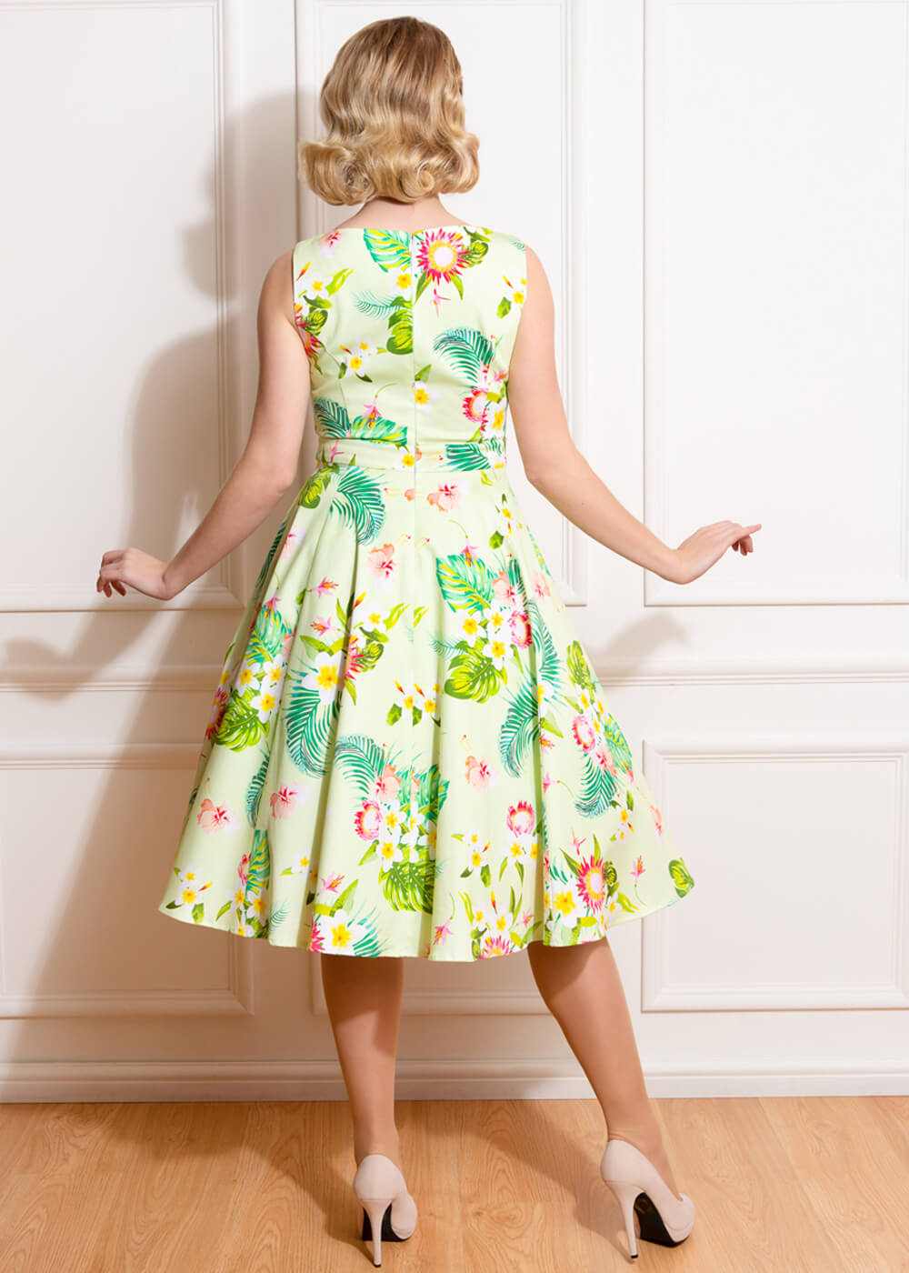 Swing dress yellow outlet