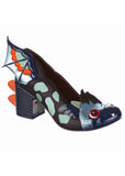 Irregular Choice Wittle Dragon 60's Pumps in Navy
