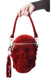 Killstar Grave Digger Skull Tasche Rot