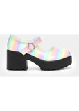 Koi Footwear Tira Candy Dreams Rainbow 60's Mary Janes Pumps Multicolor