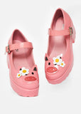 Koi Footwear Tira Two Little Piggies Mary Jane Pumps Rosa