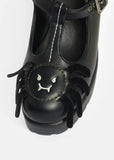 Koi Footwear Sai Spider's Choice Mary Jane Pumps Schwarz