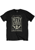 Peaky Blinders Herren Soundtrack T-Shirt Schwarz