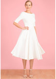 Pretty Dress Company Hepburn 50's Swingkleid Elfenbein