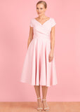 Pretty Dress Company Hourglass 50's Swingkleid Zartrosa