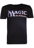 Retro Games Magic: the Gathering Logo T-Shirt Schwarz