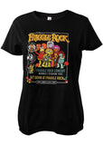 Retro Movies The Fraggles Fraggle Rock Concert Girly T-Shirt Schwarz