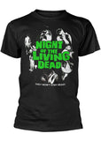 Retro Movies Night Of The Living Dead T-Shirt Schwarz