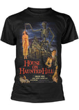 Retro Movies House On Haunted Hill T-Shirt Schwarz