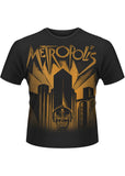 Retro Movies Metropolis T-Shirt Schwarz
