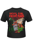 Retro Movies Devil Girl From Mars T-Shirt Schwarz
