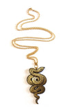 Rosita Bonita Serpent Snake Kette Gold Schwarz