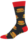 Socksmith Good Burger Hamburger Socken Schwarz