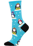 Socksmith Sokken Penguins Snow Socken Blau
