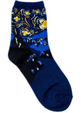 Succubus Art Van Gogh The Starry Night Socken Navyblau