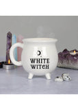 Succubus White Witch Cauldron Kaffeebecher Weiß