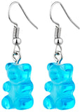 Succubus Jewels Gummy Bear Drop Ohrringe Blau