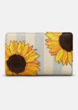 Succubus Bags Book Sunflowers Lerdeen Zip Around Portemonnaie Braun