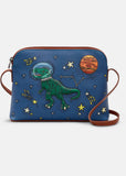 Succubus Bags Books Lost In Space Dino Lederen Tasche Blue