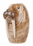 Succubus Home Animal Walrus Vase Braun