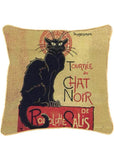 Tapestry Bags Steinlen Tournée du Chat Noir Kissenbezug