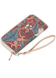 Tapestry Bags Morris Strawberry Thief Portemonnaie Rot