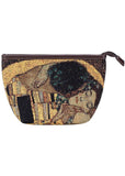 Tapestry Bags Klimt Gold Kiss Make Up Täschchen