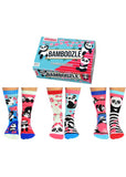 United Odd Socks 6 Damen Socken Panda Bamboozle